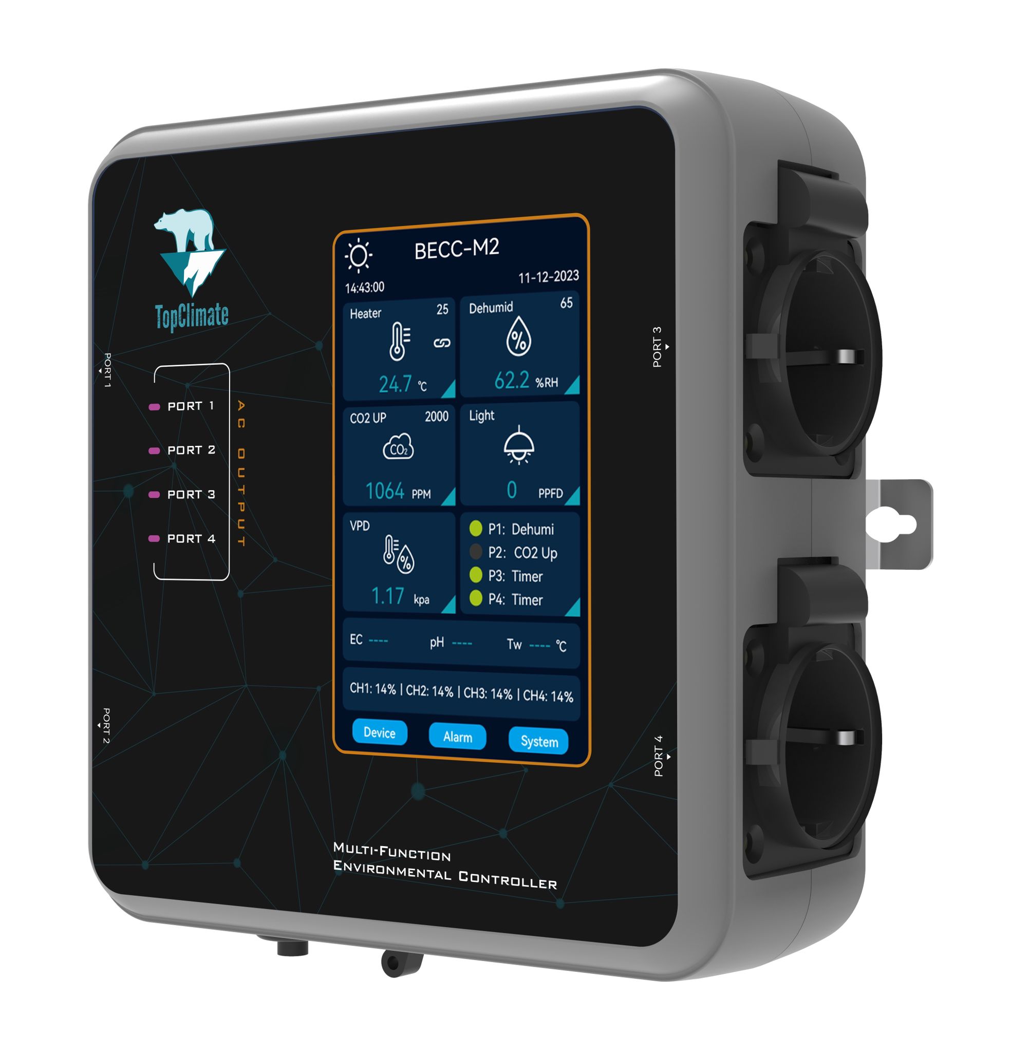 Topclimate Deluxe C02 Controller 2.0